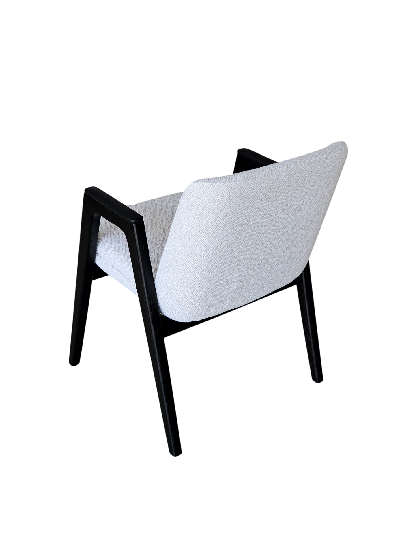 White Cotton dining Chair